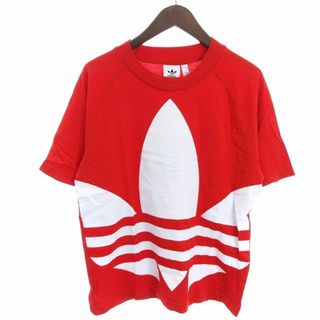 アディダス(adidas)のアディダス 20SS Tシャツ カットソー 半袖 プリント 赤 XS ■SM1(Tシャツ/カットソー(半袖/袖なし))