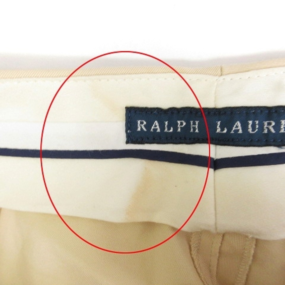 Ralph Lauren(ラルフローレン)のラルフローレン テーパードパンツ センタープレス ベージュ 6 ■SM1 レディースのパンツ(その他)の商品写真