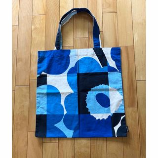 marimekko - 美品　マリメッコ suomi トートバッグ  ブルー系