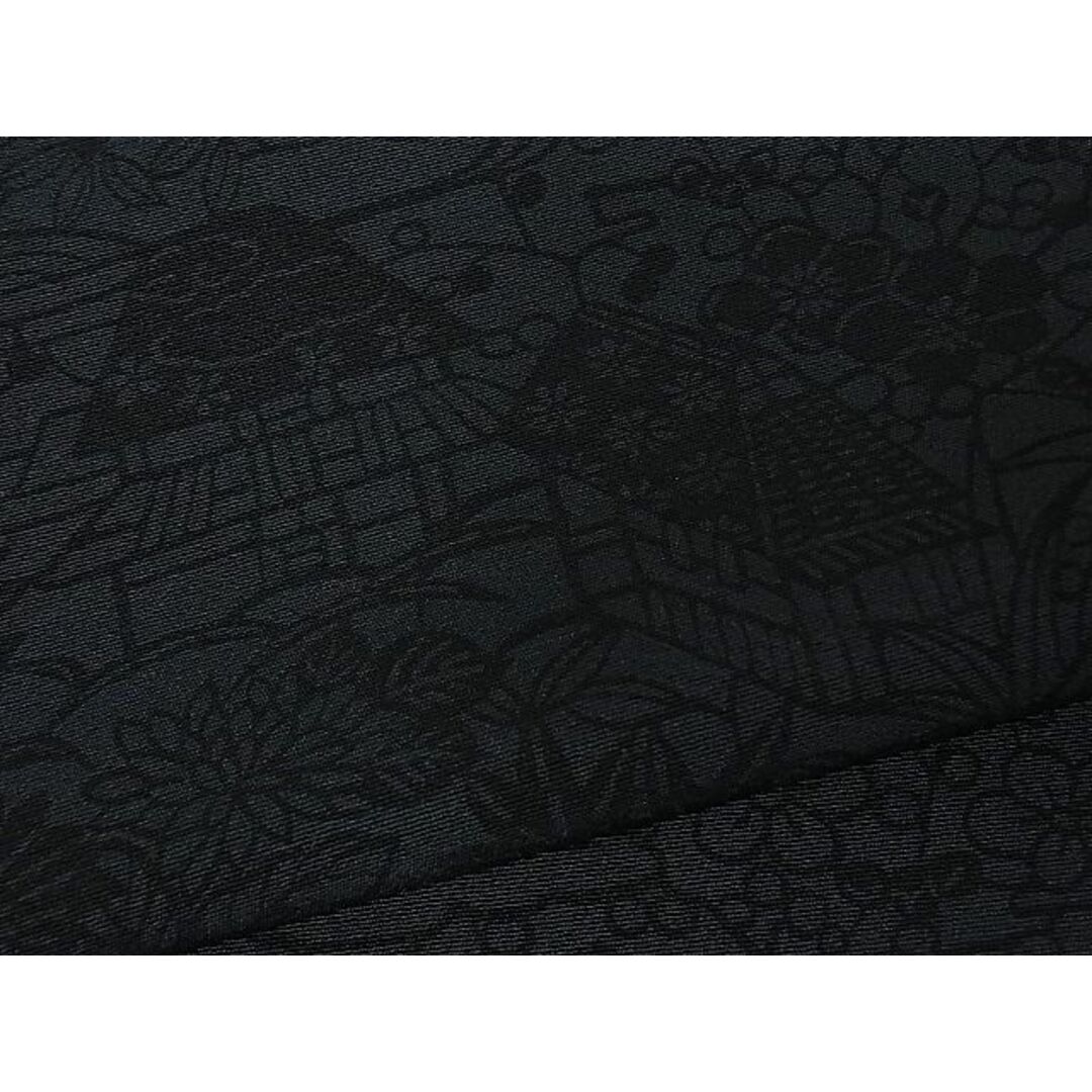 平和屋野田店■上質な小紋　風景花文　逸品　ut2600 レディースの水着/浴衣(着物)の商品写真