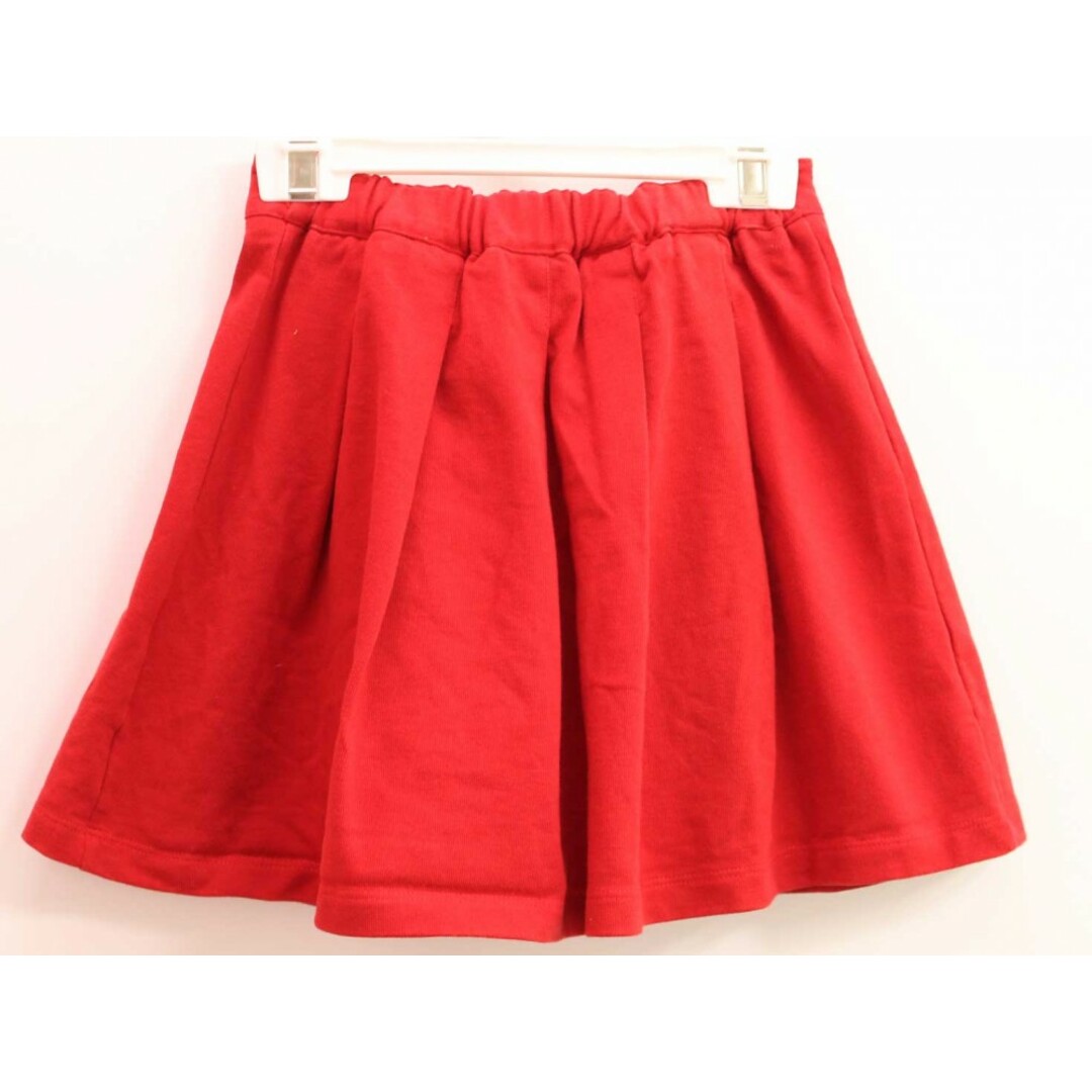 PETIT BATEAU(プチバトー)の【夏物 新入荷!】◇プチバトー/PETIT BATEAU◇128cm スカート 赤 つりひも付き【中古】子供服 キッズ kids 女の子 春夏 bottoms 805042 キッズ/ベビー/マタニティのキッズ服女の子用(90cm~)(スカート)の商品写真