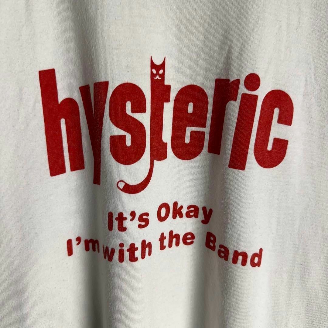 HYSTERIC GLAMOUR(ヒステリックグラマー)の9531【希少XLサイズ】ヒステリックグラマー☆人気デザインリンガーtシャツ メンズのトップス(Tシャツ/カットソー(半袖/袖なし))の商品写真