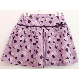 ベベ(BeBe)の【夏物 新入荷!】▽ベベ/BeBe▽120cm スカート 紫【中古】子供服 キッズ kids 女の子 春夏 bottoms 115042(スカート)