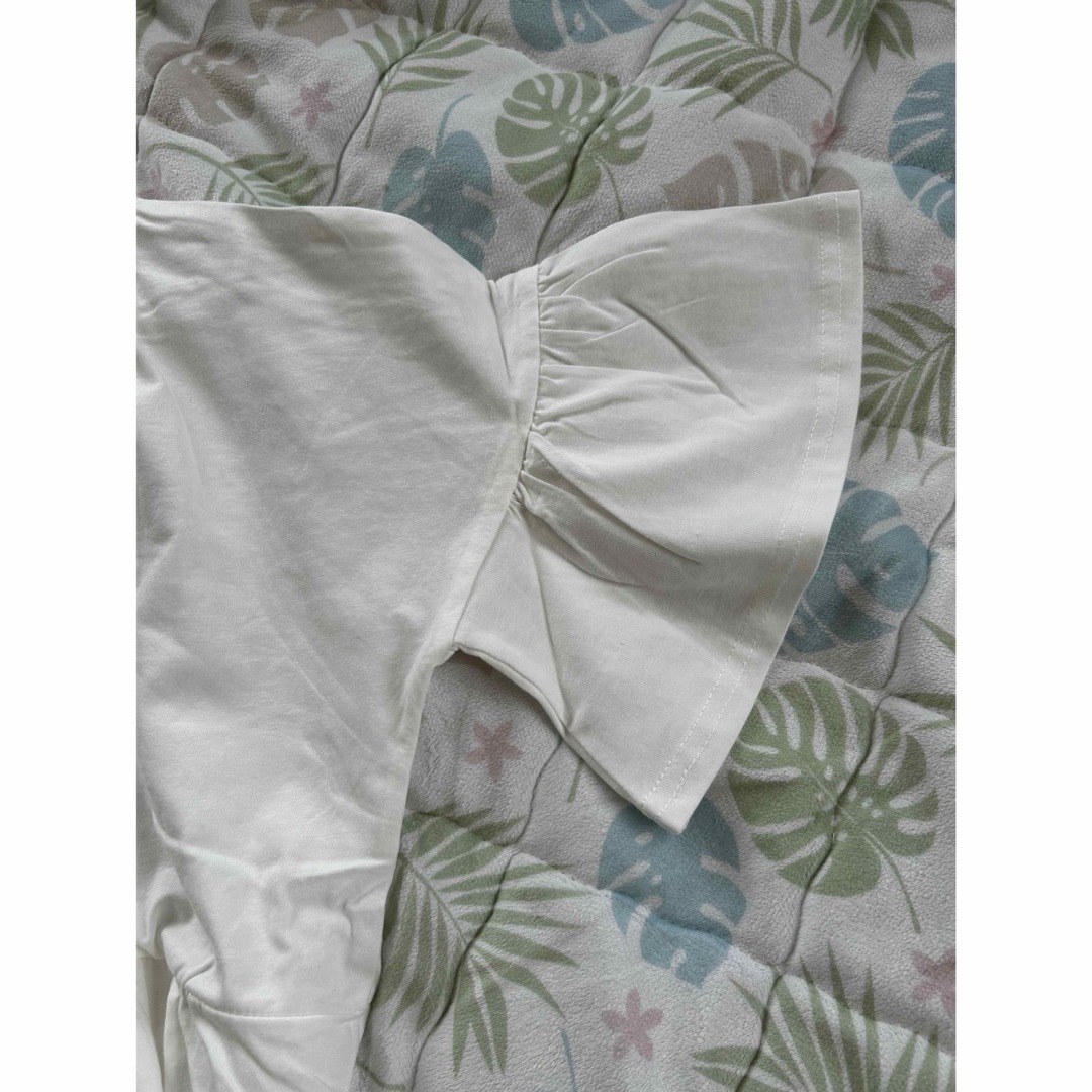 Pierrot (ピエロ)の【新品タグ付き】pierrot 綿100％ ギャザーフリルスリーブTシャツ メンズのトップス(Tシャツ/カットソー(半袖/袖なし))の商品写真