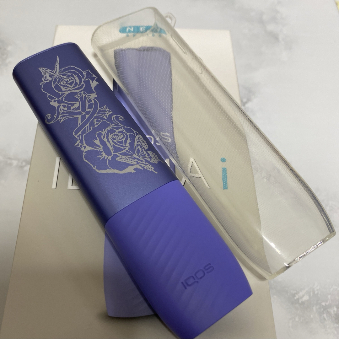 IQOS(アイコス)の蝶 薔薇 クロス 加工 iQOS ILUMA i ONE アイコスイルマi ワン メンズのファッション小物(タバコグッズ)の商品写真