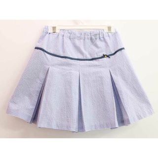 ファミリア(familiar)の【夏物 新入荷!】▽ファミリア/familiar▽120cm スカート 白×ブルー【中古】子供服 キッズ kids 女の子 春夏 bottoms 015042(スカート)