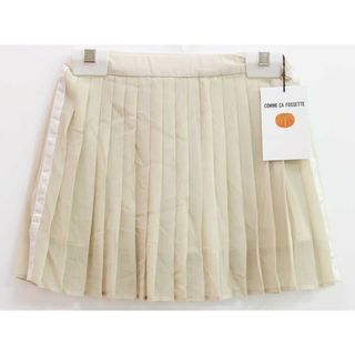 【夏物 新入荷!】新品 未使用品◇コムサ・フォセット/COMME CA FOSSETTE◇100cm プリーツスカート ベージュ 子供服 キッズ kids 女の子 春夏秋 bottoms 805042(スカート)