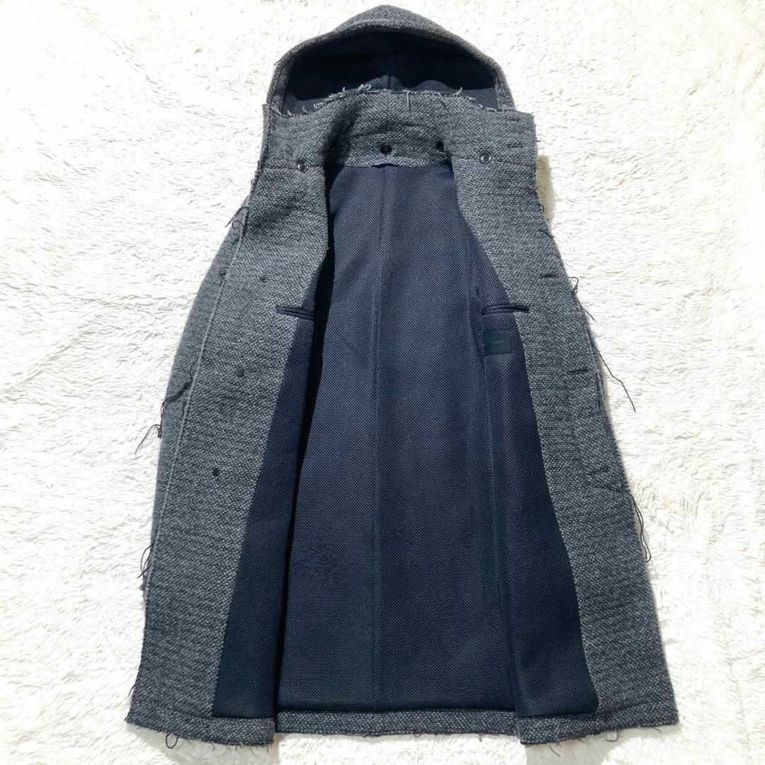 junhashimoto(ジュンハシモト)の【極美品】ジュンハシモト HOODED FLY FRONT COAT 2 メンズのジャケット/アウター(その他)の商品写真