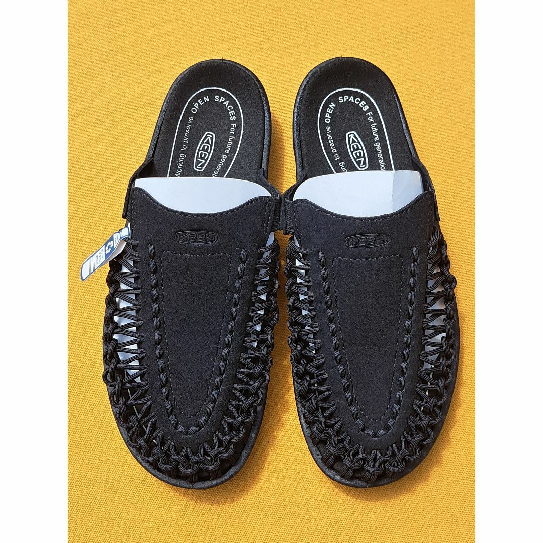 KEEN(キーン)のKEEN UNEEKⅡSLIDE MEN 27,0cm BLACK メンズの靴/シューズ(サンダル)の商品写真