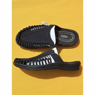 キーン(KEEN)のKEEN UNEEKⅡSLIDE MEN 27,0cm BLACK(サンダル)