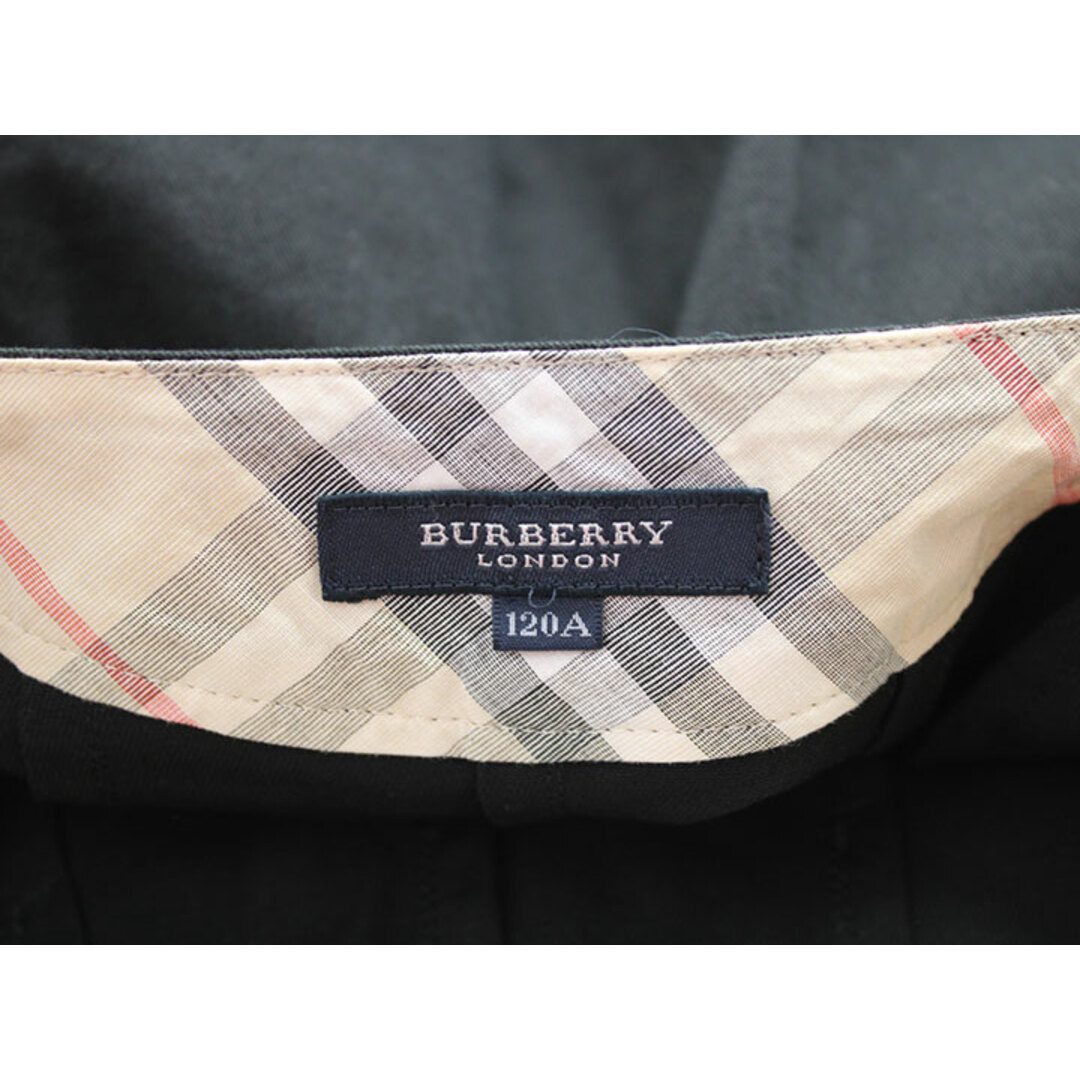 BURBERRY(バーバリー)の【春物 新入荷!】▲バーバリー/BURBERRY▲120cm スカート 黒【中古】子供 キッズ kids 女の子 春夏秋 bottoms 905042 キッズ/ベビー/マタニティのキッズ服女の子用(90cm~)(スカート)の商品写真