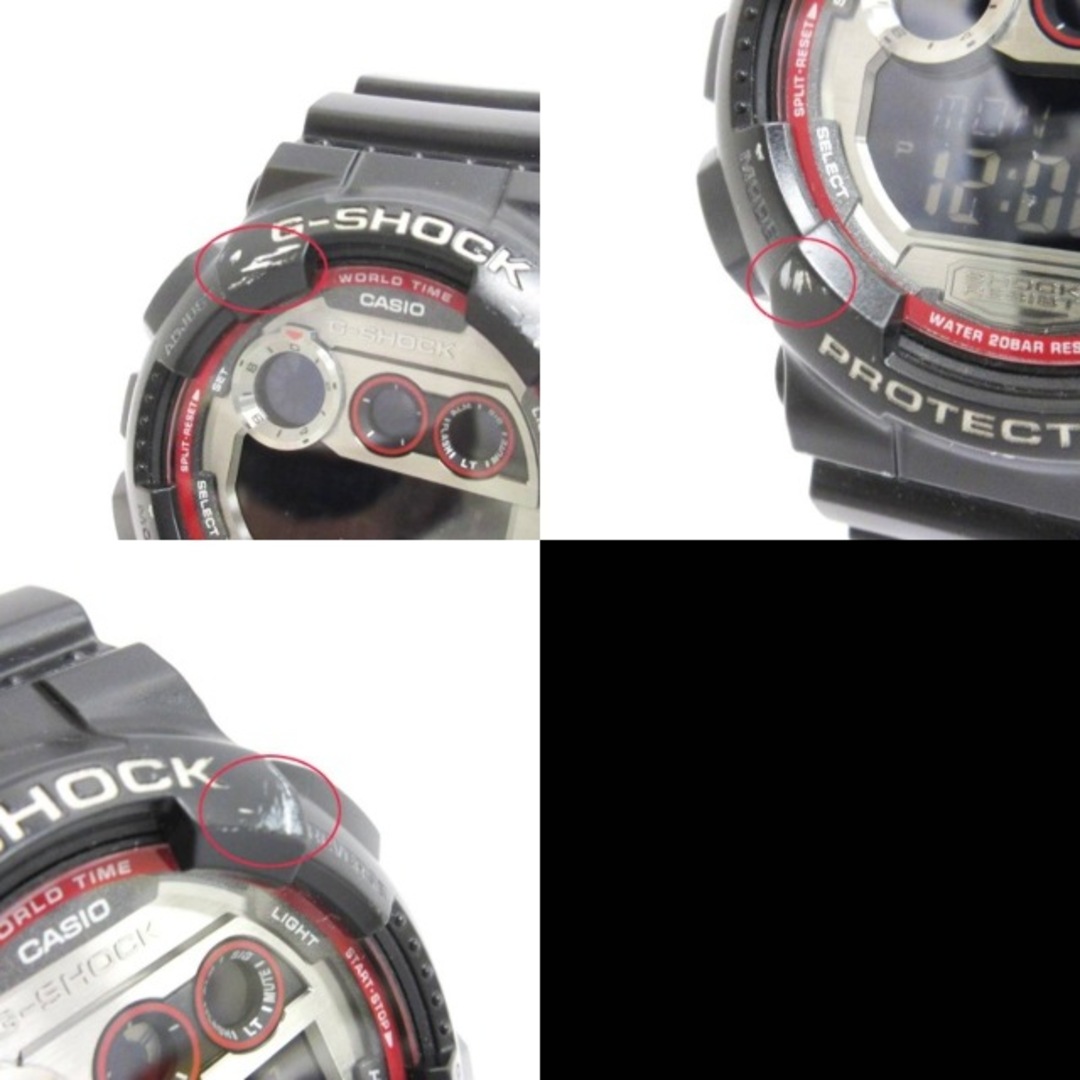 G-SHOCK(ジーショック)のカシオジーショック 腕時計 デジタル タフソーラー GD-120TS ブラック メンズの時計(腕時計(デジタル))の商品写真