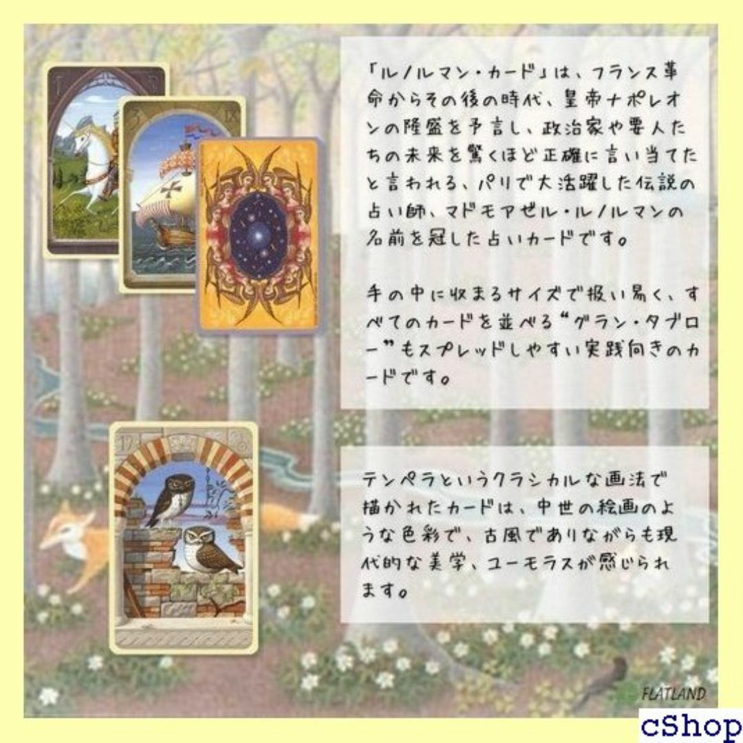 ミスティカル ルノルマンカード Mystical Leno ド解説書付き 371 スマホ/家電/カメラのスマホ/家電/カメラ その他(その他)の商品写真