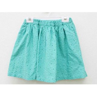 ベベ(BeBe)の【夏物 新入荷!】＜ベベ/bebe＞130cm インナーパンツ付きスカート ミントグリーン【中古】子供服 キッズ kids 女の子 春夏 bottoms 315042(スカート)