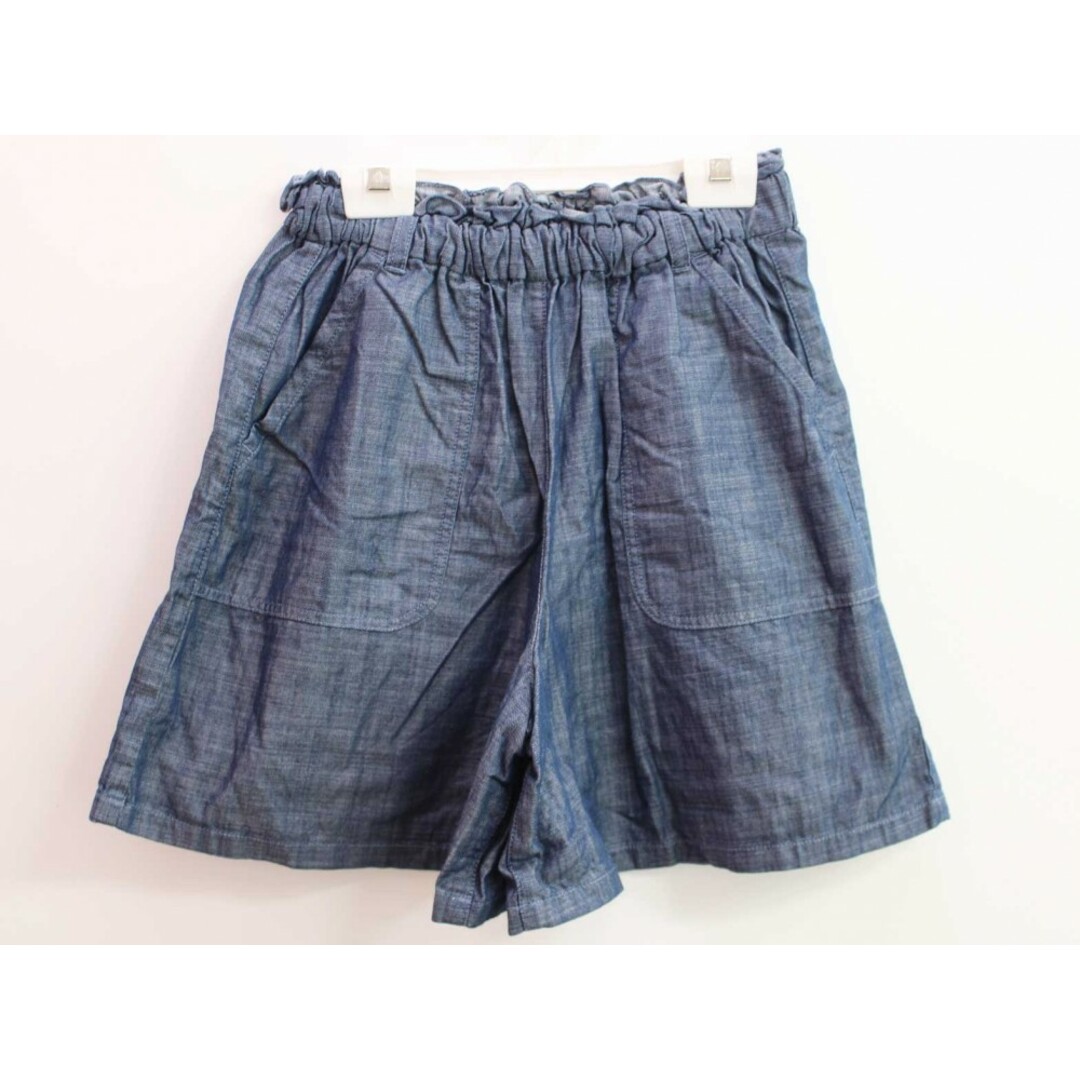 【夏物 新入荷!】◇コムサ・フィユ/COMME CA FILLE◇150-160cm キュロットスカート/キュロットパンツ/ショートパンツ インディゴブルー【中古】子供服 キッズ kids 女の子 春夏 bottoms 805042 キッズ/ベビー/マタニティのキッズ服女の子用(90cm~)(その他)の商品写真