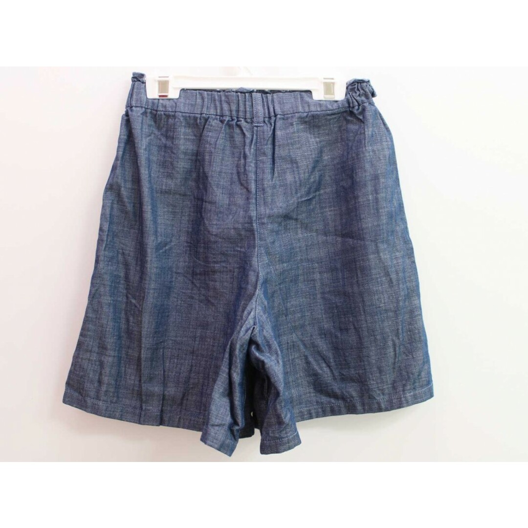 【夏物 新入荷!】◇コムサ・フィユ/COMME CA FILLE◇150-160cm キュロットスカート/キュロットパンツ/ショートパンツ インディゴブルー【中古】子供服 キッズ kids 女の子 春夏 bottoms 805042 キッズ/ベビー/マタニティのキッズ服女の子用(90cm~)(その他)の商品写真