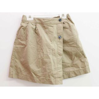 【夏物 新入荷!】◇コムサ・フィユ/COMME CA FILLE◇150-160cm ラップキュロットスカート/ラップキュロットパンツ/ショートパンツ ベージュ【中古】子供服 キッズ kids 女の子 春夏 bottoms 805042(その他)