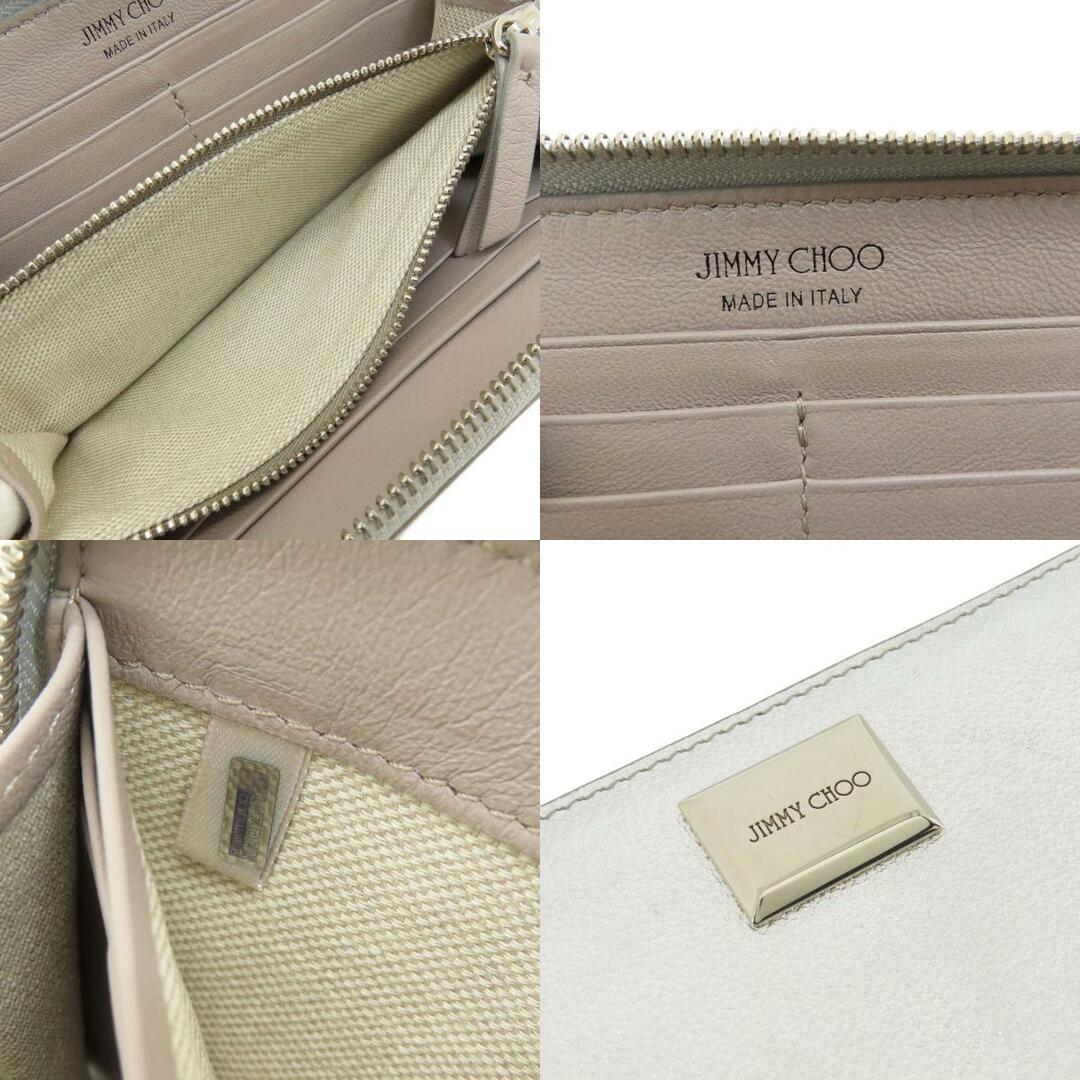 JIMMY CHOO(ジミーチュウ)のJimmy Choo ロゴ 長財布（小銭入れあり） レザー レディース レディースのファッション小物(財布)の商品写真