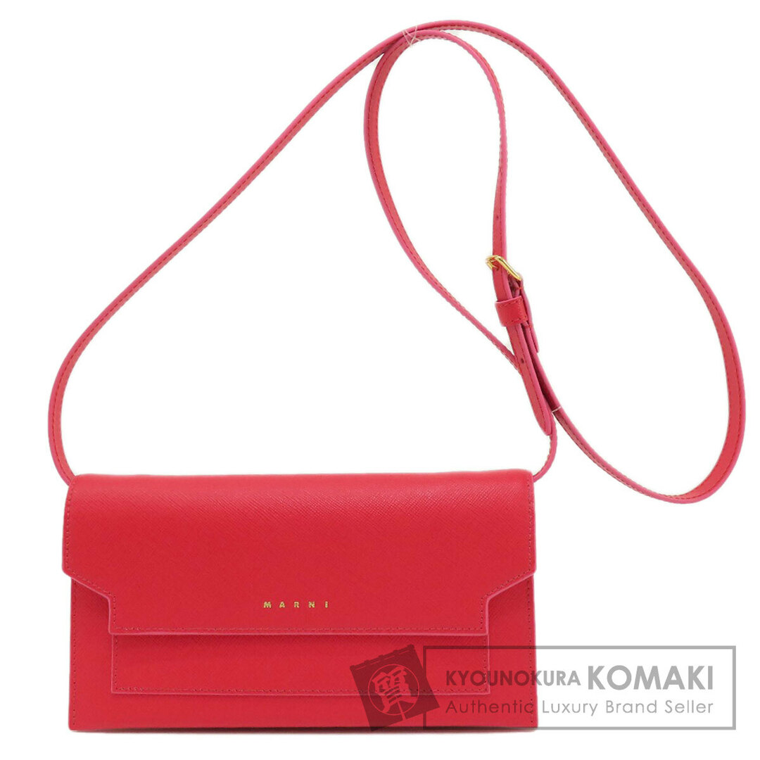 Marni(マルニ)のMARNI ロゴ 長財布（小銭入れあり） PVC レディース レディースのファッション小物(財布)の商品写真