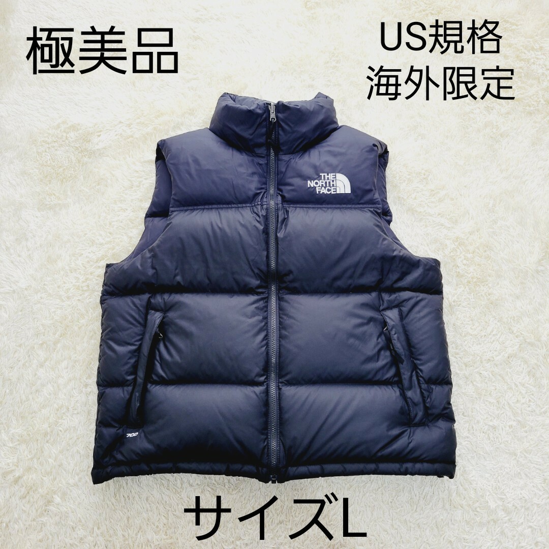 THE NORTH FACE(ザノースフェイス)の日本未発売 海外限定 ノースフェイス 1996 レトロ ヌプシ ダウンベスト L メンズのジャケット/アウター(ダウンベスト)の商品写真