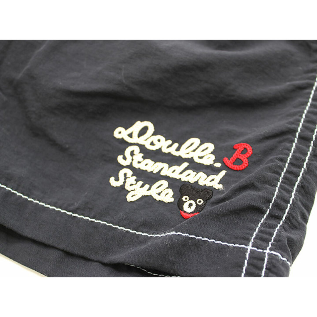 DOUBLE.B(ダブルビー)の【夏物 新入荷!】♪ミキハウスダブルB/MIKIHOUSE DOUBLE.B♪130cm ハーフパンツ/半ズボン/短パン/ショートパンツ パステルブルー×濃紺 Bくん【中古】子供服 キッズ kids 男の子 春夏 bottoms 415042 キッズ/ベビー/マタニティのキッズ服女の子用(90cm~)(パンツ/スパッツ)の商品写真