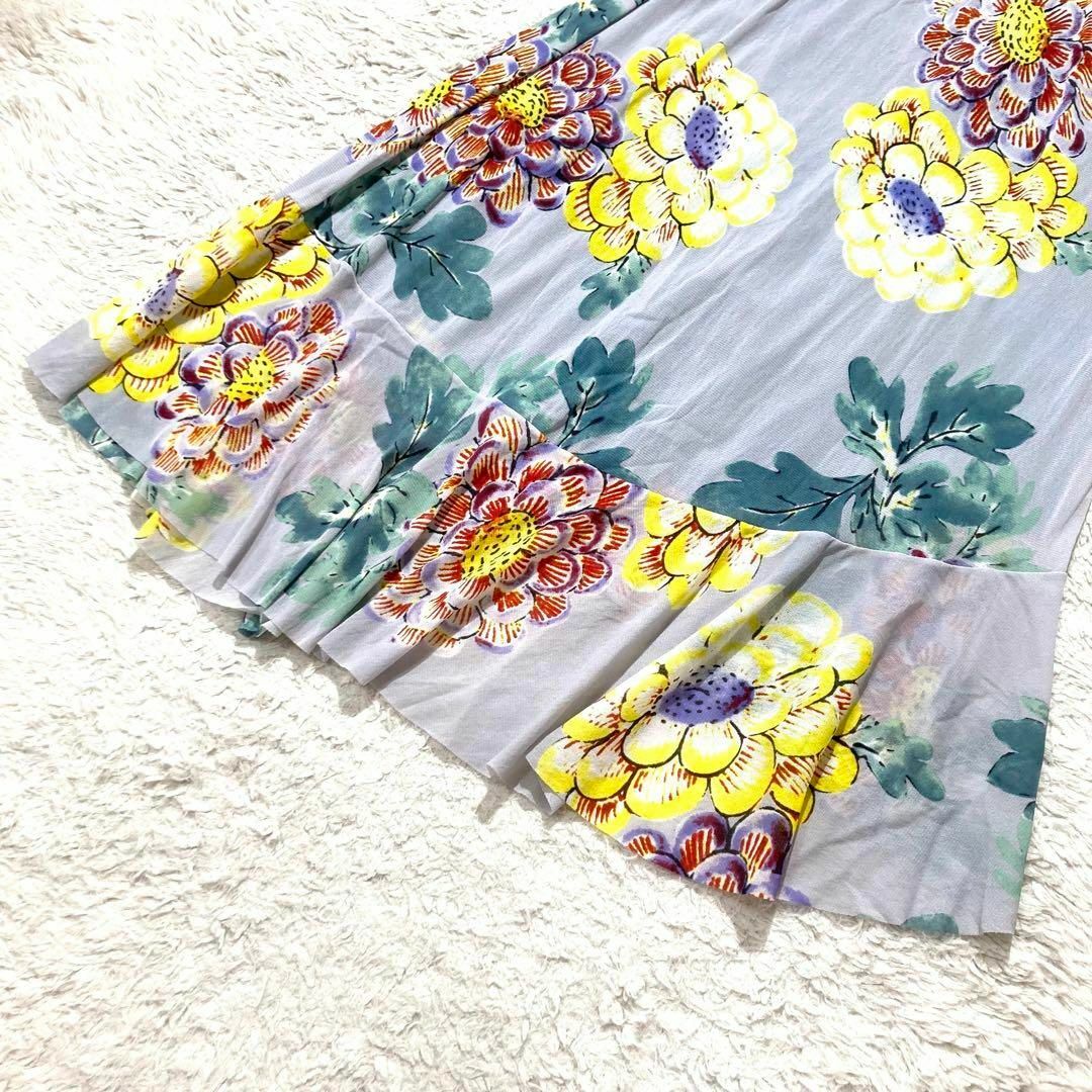 VIVIENNE TAM - 【未使用級】VIVIENNE TAM スカート 花柄 パワーネット VIVIENNE TAM - 【未使用級】VIVIENNE TAM スカート 花柄 パワーネット