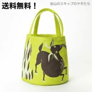 モリタミウ(morita MiW)の森田Miw 岩山のステップのヤギたち morita miwトートバッグ(トートバッグ)