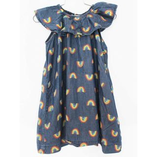 【夏物 新入荷!】[ステラ マッカートニーキッズ/Stella McCartney kids]104cm 半袖ワンピース 紺【中古】子供服 キッズ kids 女の子 夏 onepi 415042