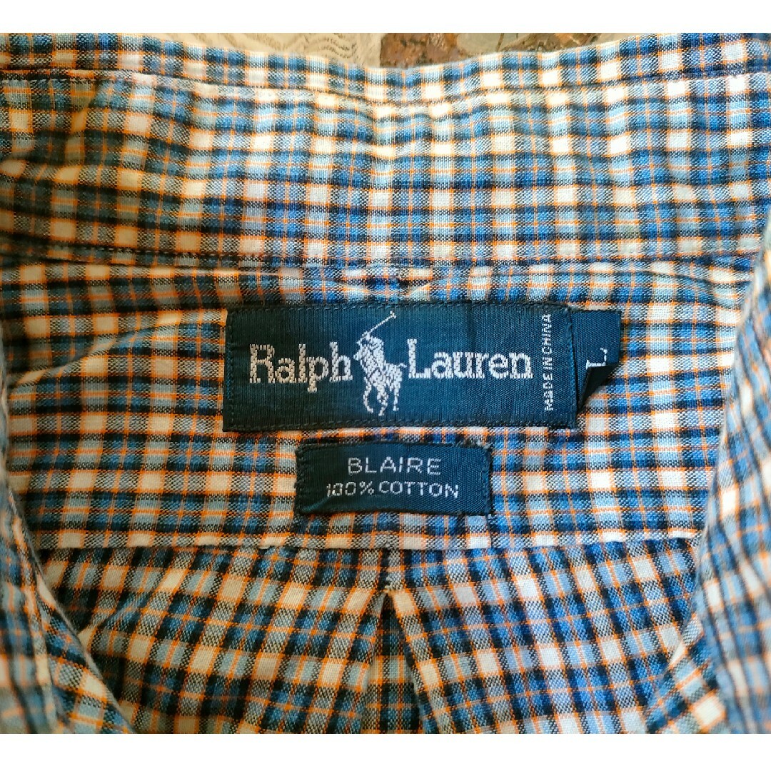 POLO RALPH LAUREN(ポロラルフローレン)のポロラルフローレン　ボタンダウン　チェックシャツ メンズのトップス(シャツ)の商品写真