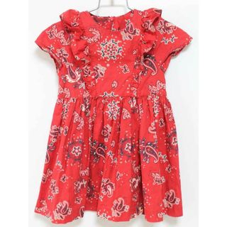 PETIT BATEAU - 【夏物 新入荷!】‡プチバトー/PETIT BATEAU‡104cm 半袖ワンピース 赤系【中古】子供服 キッズ kids 女の子 夏 onepi 415042