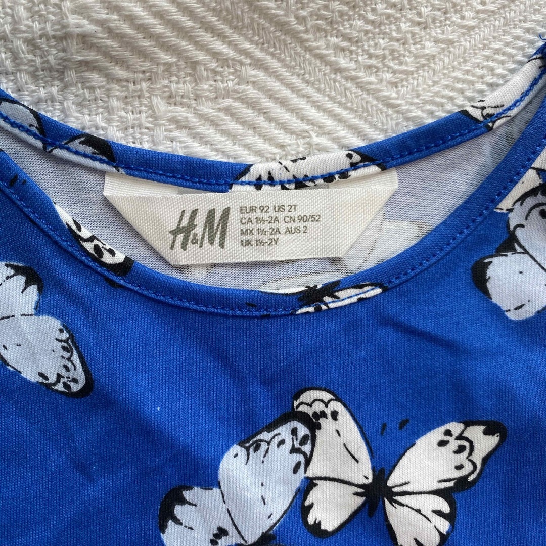 H&M(エイチアンドエム)のワンピース　18〜24m キッズ/ベビー/マタニティのキッズ服女の子用(90cm~)(ワンピース)の商品写真