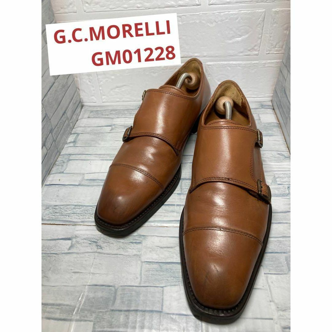 G.C.MORELLI ジャンカルロモレリ ダブルモンク GM01228 メンズの靴/シューズ(ドレス/ビジネス)の商品写真