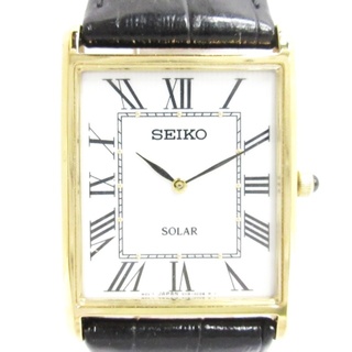 セイコー(SEIKO)のセイコー インポート 腕時計 ソーラー クォーツ V115-0BC0 ■ECS(腕時計(アナログ))