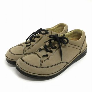 ビルケンシュトック(BIRKENSTOCK)のビルケンシュトック バンクーバー スニーカー スエード ベージュ 24.5cm(スニーカー)