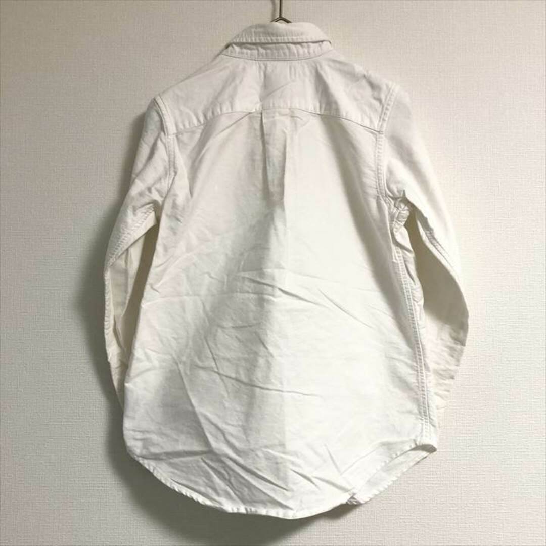 Ralph Lauren(ラルフローレン)の90s 古着 ラルフローレン 長袖BDシャツ 白シャツ レディースXS  レディースのトップス(シャツ/ブラウス(長袖/七分))の商品写真