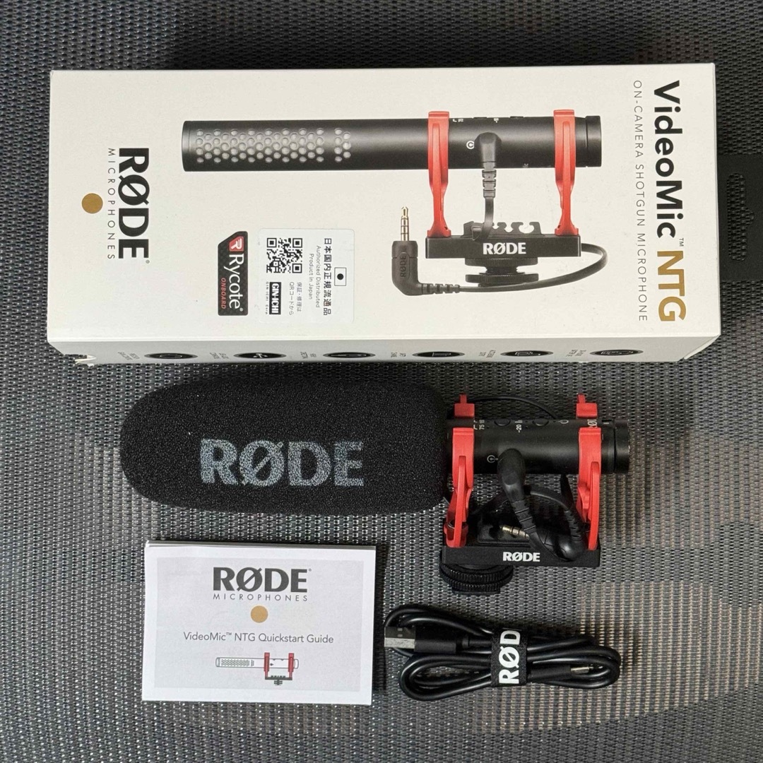 RODE｜ロード VideoMic NTG ビデオマイク 楽器のレコーディング/PA機器(マイク)の商品写真