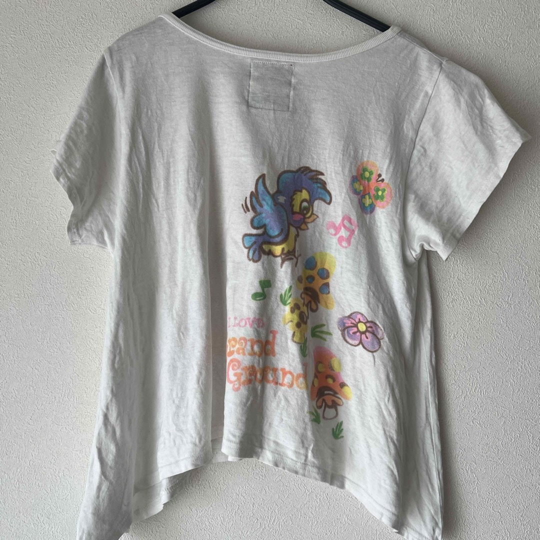 GrandGround(グラグラ)のグラグラアアニマルカットソー7 キッズ/ベビー/マタニティのキッズ服女の子用(90cm~)(Tシャツ/カットソー)の商品写真