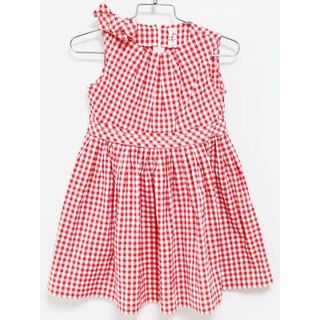 【夏物 新入荷!】‡イル グッフォ/IL GUFO‡102cm ノースリーブワンピース 白×赤【中古】子供服 キッズ kids 女の子 夏 onepi 415042(ワンピース)