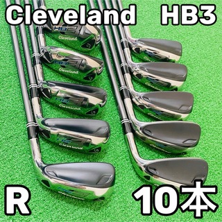 クリーブランドゴルフ(Cleveland Golf)の6760 Cleveland GOLF HB3 アイアン10本セット 右利き R(クラブ)