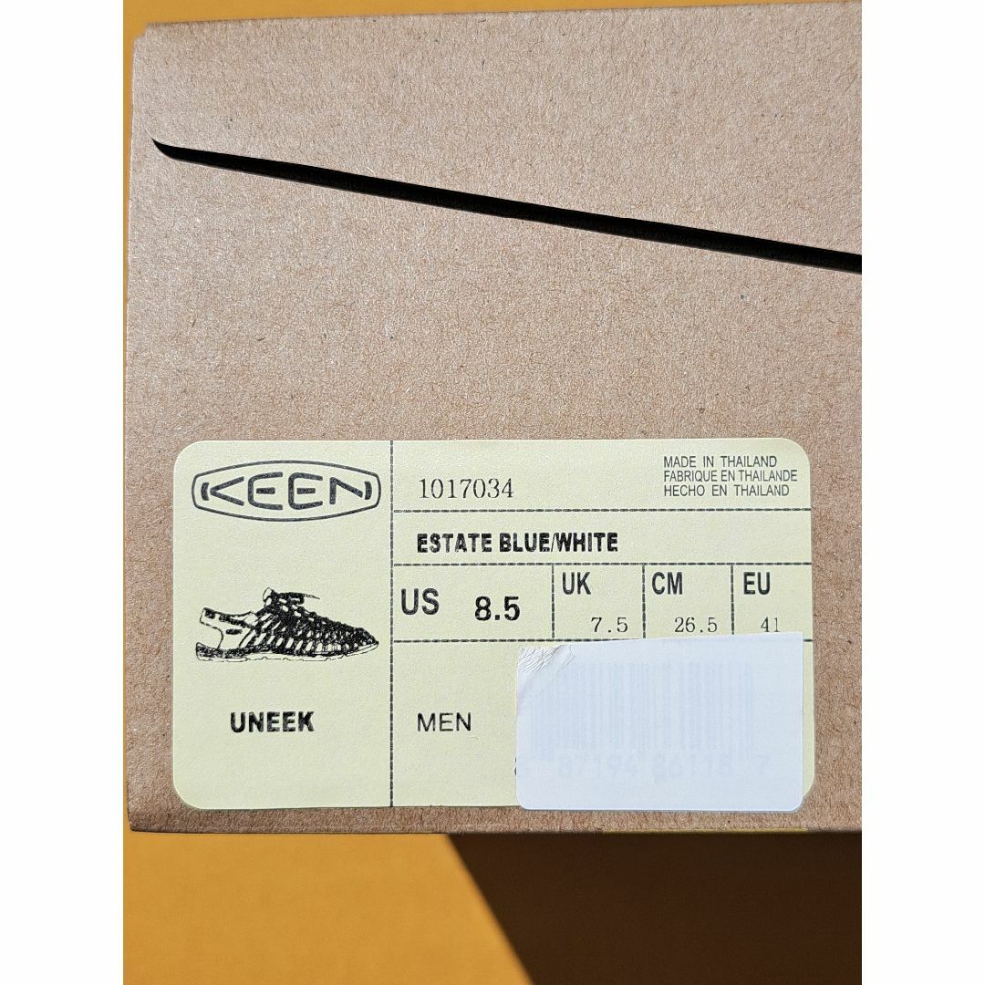 KEEN(キーン)のKEEN UNEEK 26,5cm ESTATE BLUE メンズの靴/シューズ(サンダル)の商品写真