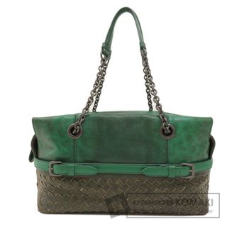 ボッテガヴェネタ(Bottega Veneta)のBOTTEGA VENETA イントレチャート ハンドバッグ レザー レディース(ハンドバッグ)