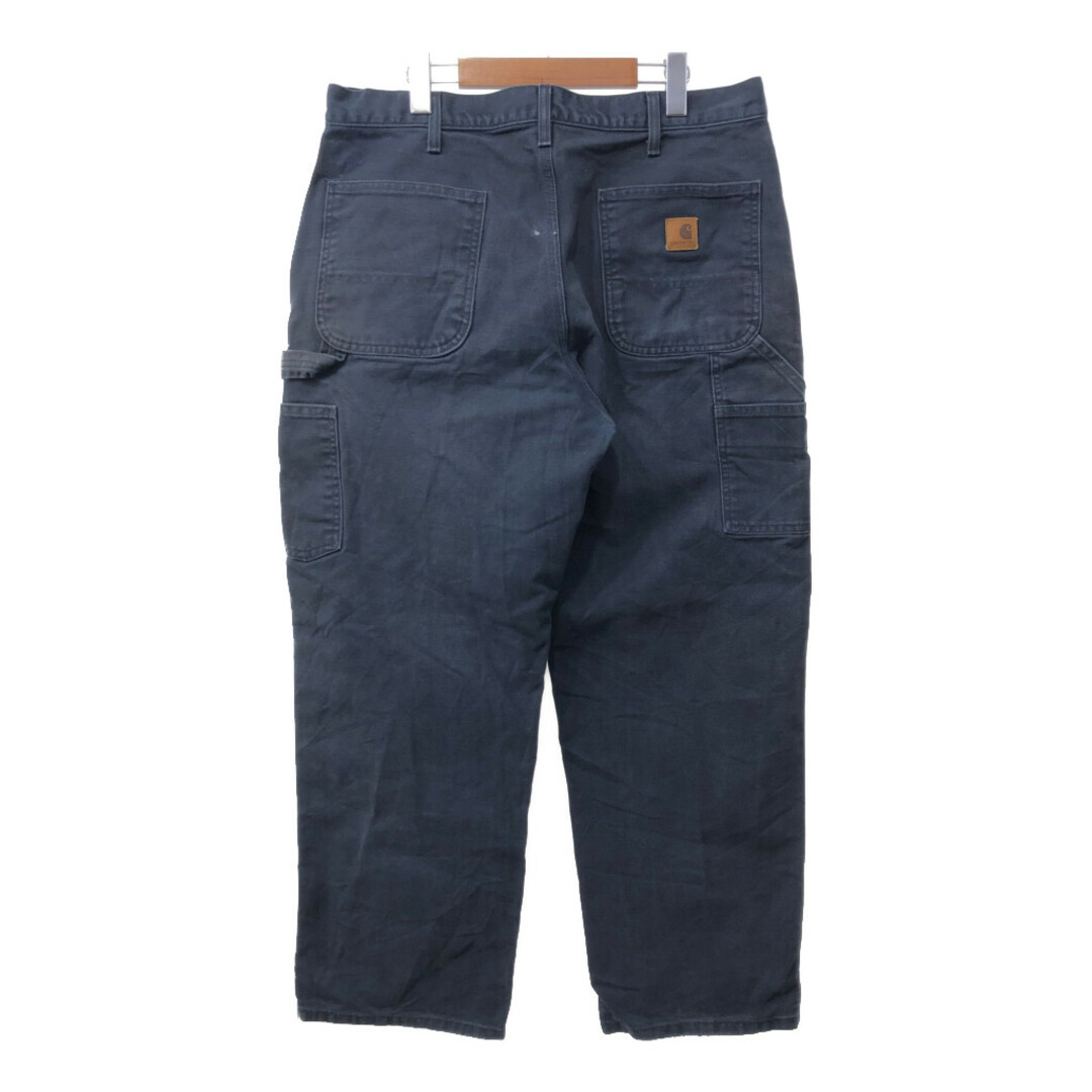 carhartt(カーハート)のCarhartt カーハート ペインター ワークパンツ 大きいサイズ ネイビー (メンズ W36 L30) 中古 古着 Q6517 メンズのパンツ(その他)の商品写真