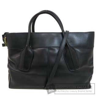 TODS 2WAY ハンドバッグ レザー レディース