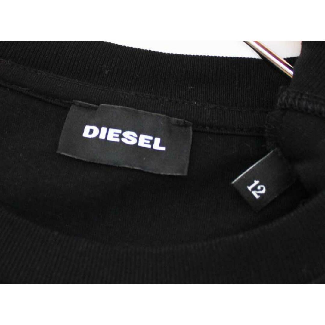 DIESEL(ディーゼル)の【夏物 新入荷!】[ディーゼルキッズ/DIESEL kids]150cm 半袖ワンピース 黒【中古】子供服 キッズ kids ジュニア 女の子 夏 onepi 415042 キッズ/ベビー/マタニティのキッズ服女の子用(90cm~)(ワンピース)の商品写真