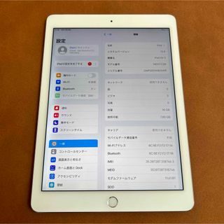 アイパッド(iPad)の6669 美品 電池最良好 iPad Air2 第2世代 16GB au(タブレット)