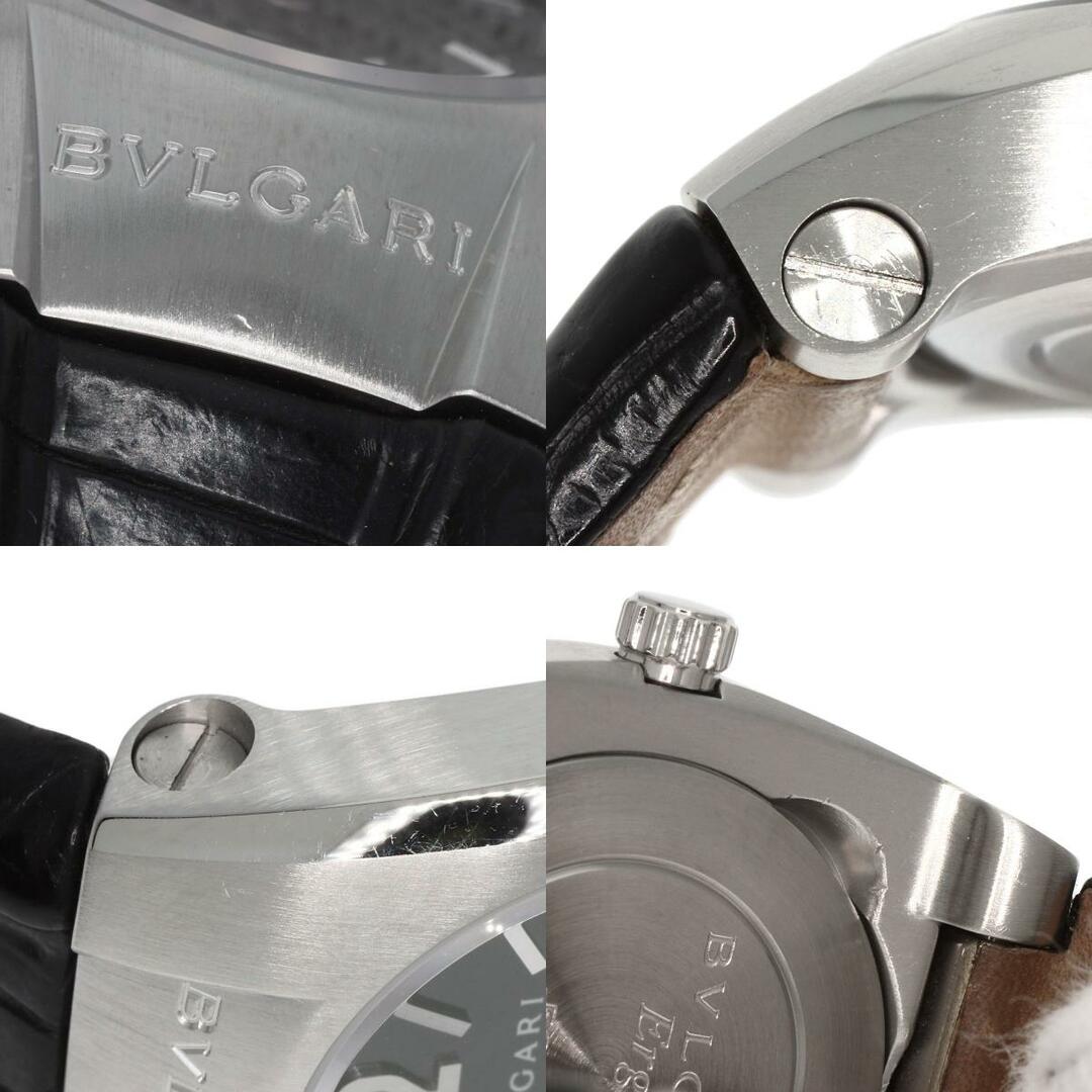 BVLGARI(ブルガリ)のBVLGARI EG30BSLD エルゴン 30mm 腕時計 SS レザー レディース レディースのファッション小物(腕時計)の商品写真