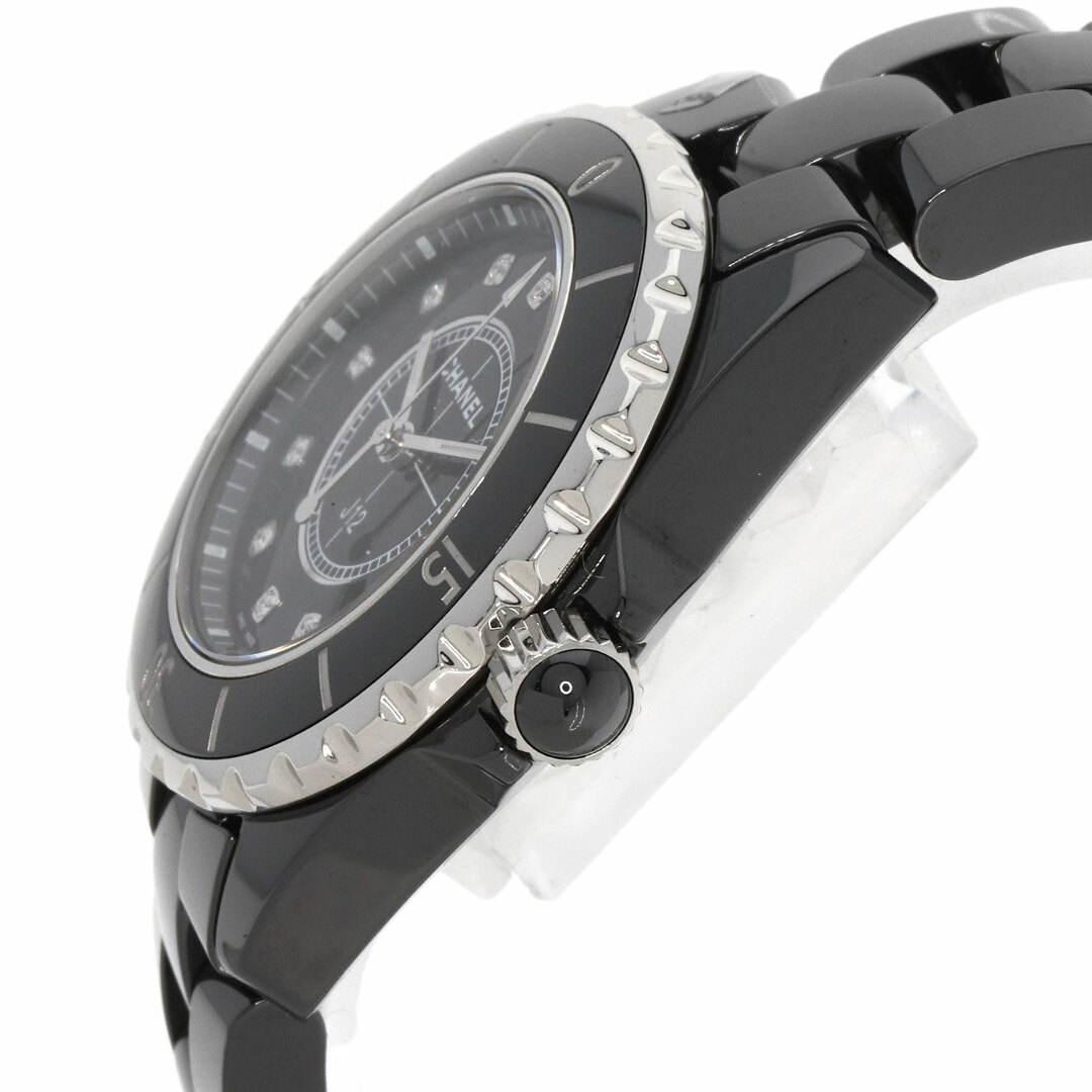 CHANEL(シャネル)のCHANEL H1625 J12 33mm 12P ダイヤモンド 腕時計 セラミック セラミック レディース レディースのファッション小物(腕時計)の商品写真