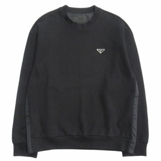 美品 22aw プラダ PRADA トライアングルロゴ スウェット シャツ