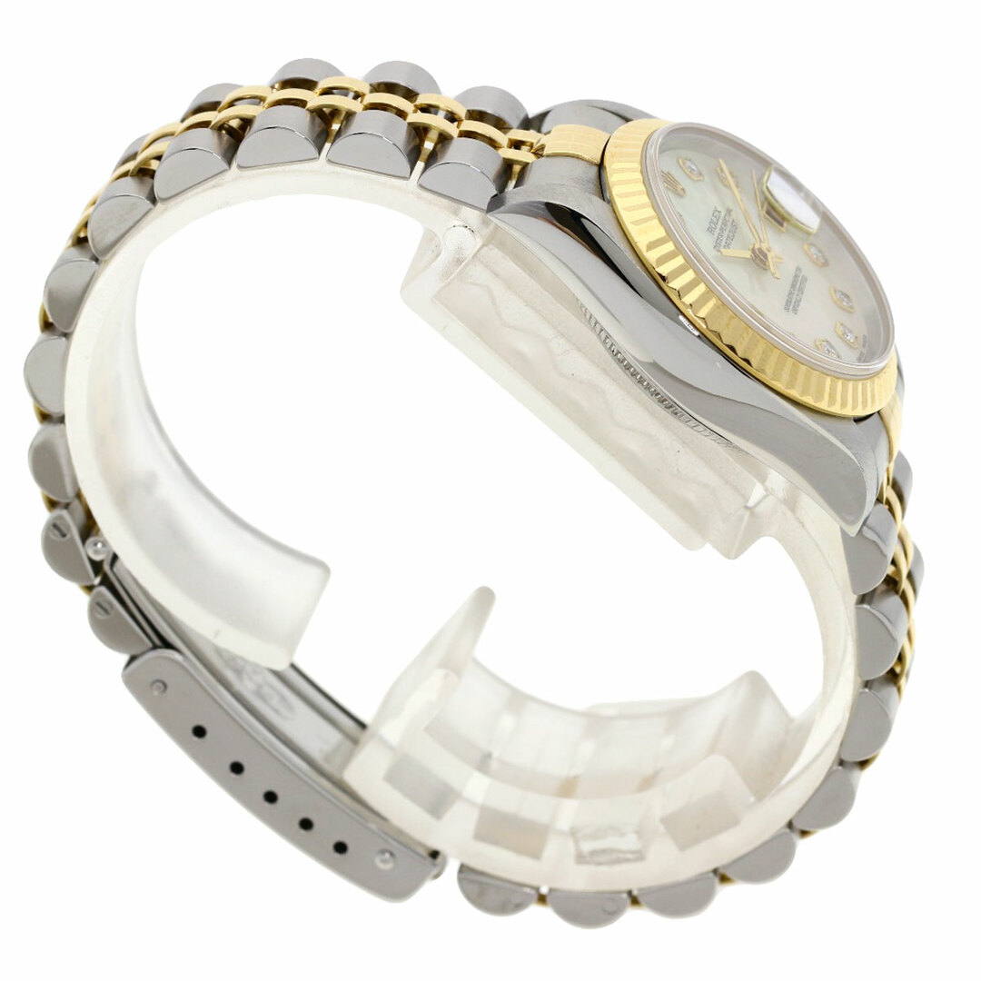 ROLEX(ロレックス)のROLEX 69173NG デイトジャスト 10P ダイヤモンド 腕時計 SS SSxK18YG レディース レディースのファッション小物(腕時計)の商品写真