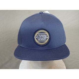 USA購入 アメカジ VANS【バンズ】 ロゴワッペン付 キャップ ネイビー